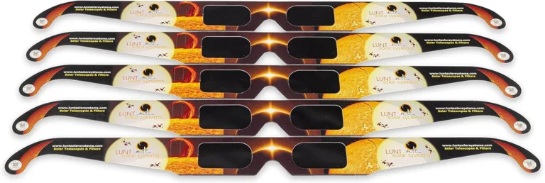 Trusted LUNT Solar Eclipse Glasses Review for Safe Solar Viewing – 5 Pack